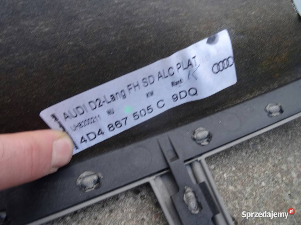 AUDI A8 D2 PODSUFITKA ALCANTARA LONG 4D4867505C Podsufitki