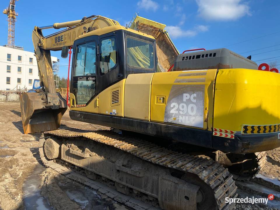 Koparka Komatsu PC290 NLC 2004 Koparki Szczecin sprzedam