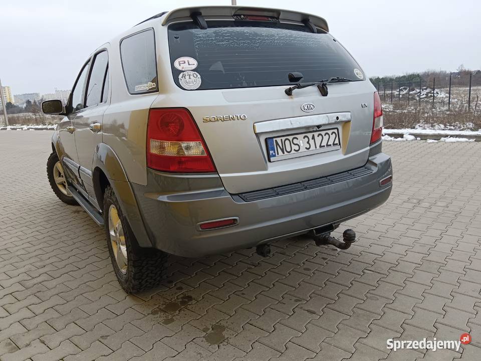 Kia Sorento 25 diesel relingi dachowe Toruń