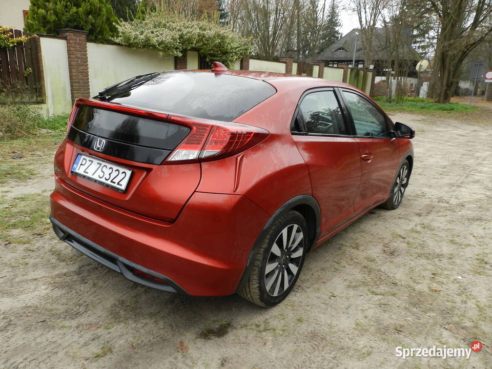 Honda Civic IX śliczna zadbana 18 AUTOMAT kurtyny powietrzne Puszczykowo