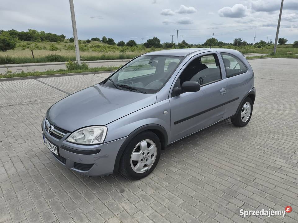 OPEL CORSA sprawna długie opłaty 2004r diesel Grajewo