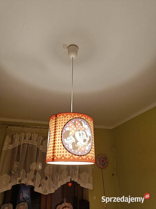 Lampa wisząca z Myszką Minnie Philips Szczerby sprzedam