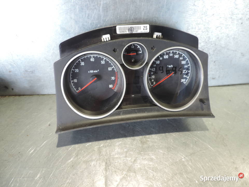 OPEL ZAFIRA B ASTRA H 16 16V LICZNIK ZEGAR Rok produkcji 2006