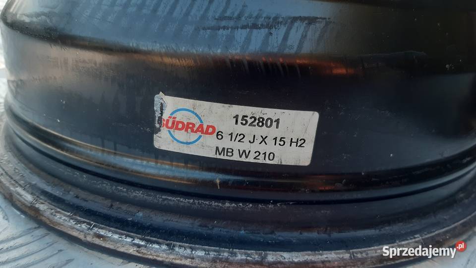 Felgi 15 MB W210 5x112 SRD152801 stalowe świętokrzyskie Starachowice sprzedam