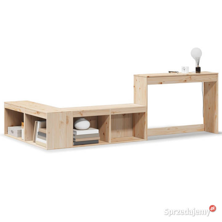Szafka nocna z biurkiem 232x112x75 lite drewno Warszawa