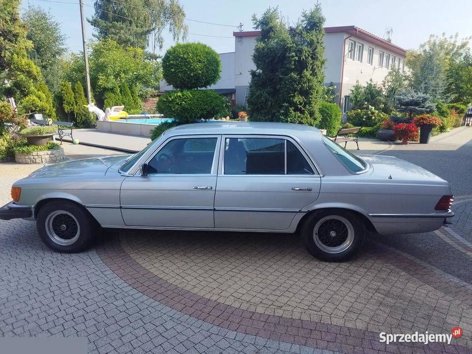 MercedesBenz Klasa S 69 benzyna 254 1977r Klasa S łódzkie Tomaszów Mazowiecki