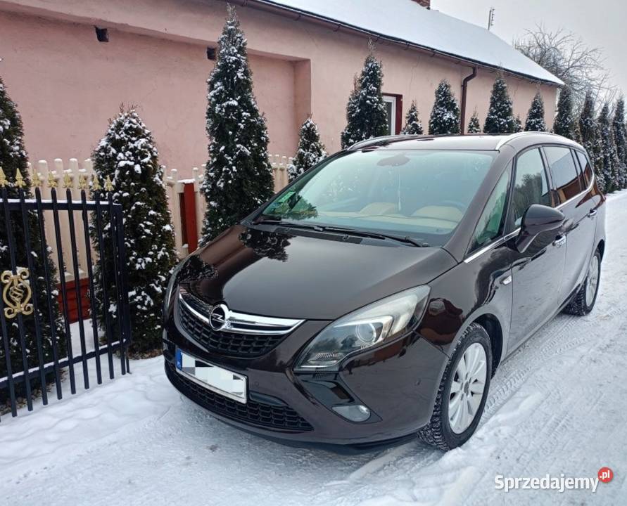 PIĘKNY OPEL ZAFIRA C TOURER2016RCOSMO7 OS16CDTI garażowany łódzkie Radomsko