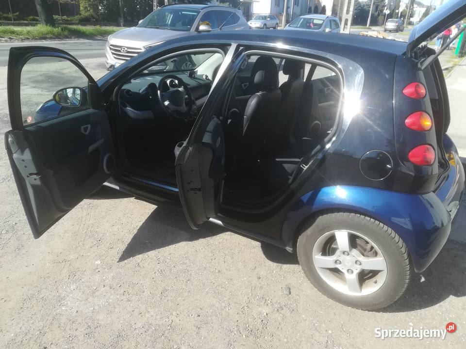 SMART FORFOUR 13i 2005r KLIMA AUTOMAT 5 DRZWI Zarejestrowany w Polsce Bydgoszcz