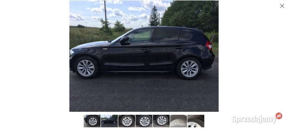 felgi alumiowe koła bmw e87 2055516 zima aluminiowe sprzedam