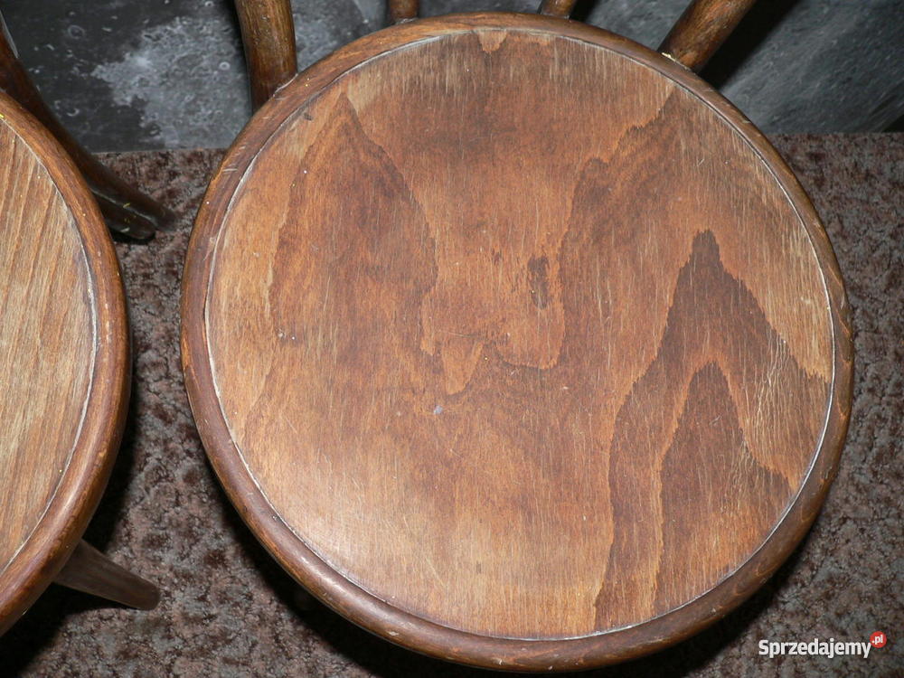 Krzesła gięte barowe wielkopolskie Poznań sprzedam