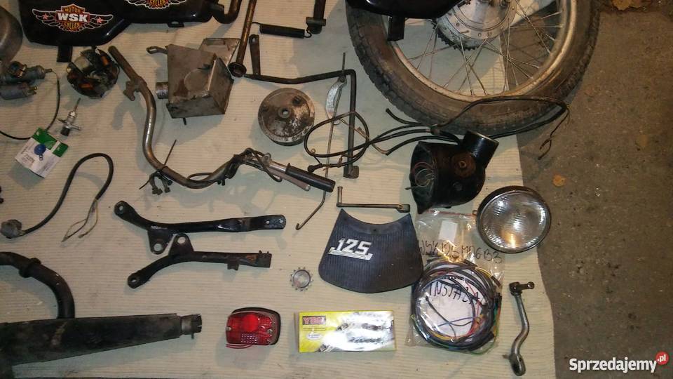 Części WSK 125 TANIO OKAZJA kujawsko-pomorskie Wąbrzeźno