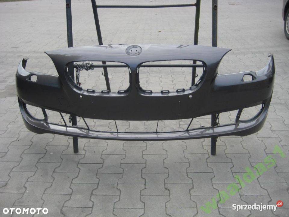 BMW 5 F10 F11 ZDERZAK PRZEDNI OTWORY PDC Pozostałe Rakoniewice