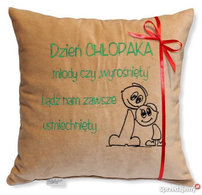 Prezent PODUSZKA Chłopaka Dziewczyny z HAFTEM sprzedam