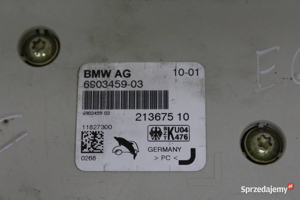 BME 7 E65 E66 WZMACNIACZ ANTENY DIVERSITY Układ elektryczny dolnośląskie