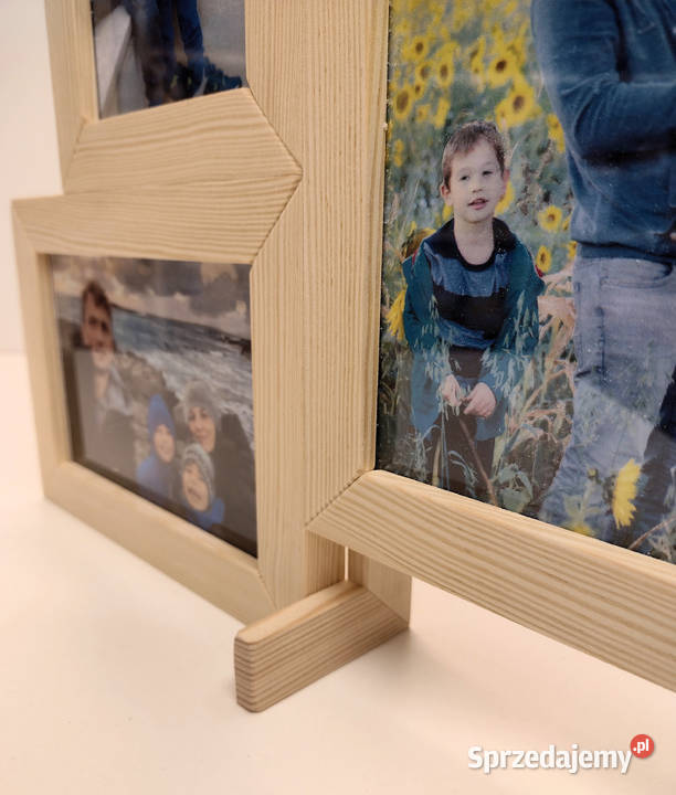 Ramka Na Zdjęcia 10x15 DREWNO Napis DEDYKACJA Toruń