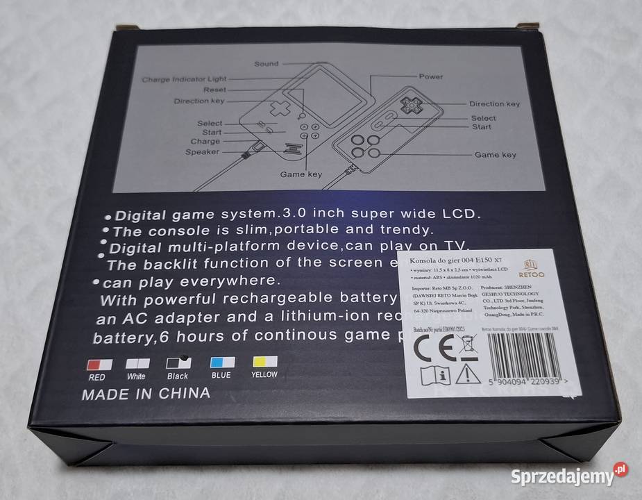 Konsola do gier E150 gierka elektroniczna Czeladź