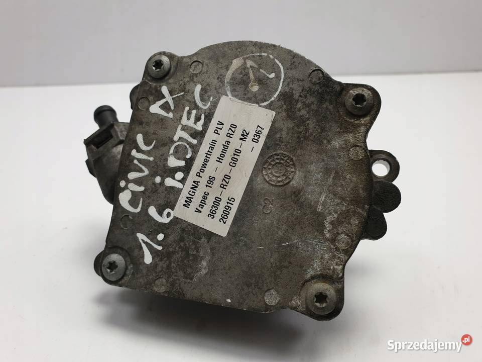 POMPA VACUM Honda Civic IX 16 IDTEC wakum lubelskie Chełm sprzedam