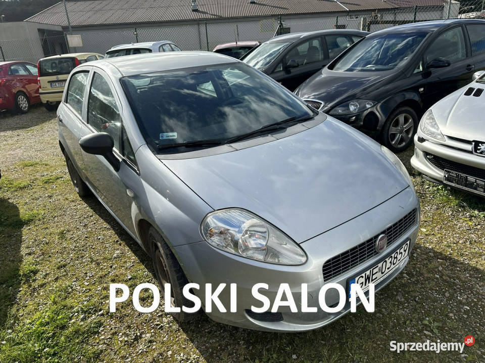 Fiat Grande Punto Polski salon1 wł BenzynaEl pomorskie Wejherowo