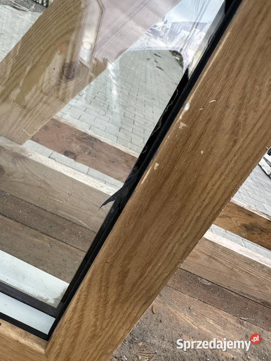OKNA KacprzaK Witryna 77X202 FIX Używany PCV Lublin