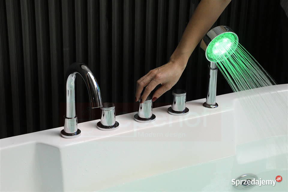 Wirujące dysze Wanna z hydromasażem BZX675 Grabówka