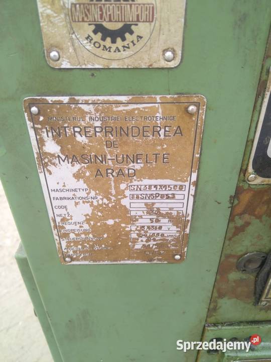 Tokarka do metalu Arad Tud 50 Poręba Tr 90 1150