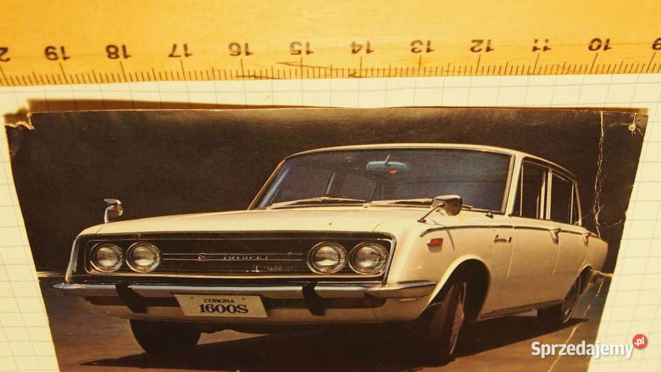 Toyota reprodukcja fot12 x 8 TOYOPET CORONA Tychy