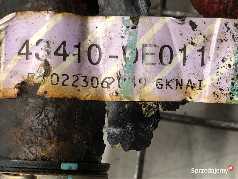 PÓŁOŚ PRAWY PRZÓD LEXUS RX 434100E011 35 276 osobowe