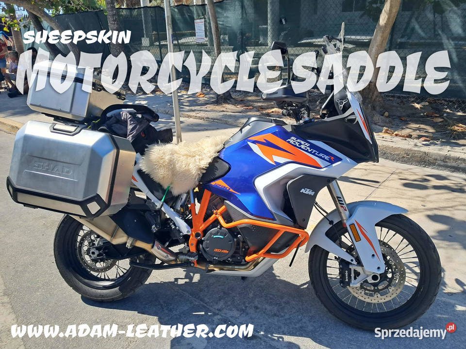 Skóra owcza idealna na siodło motocyklowe Łowicz