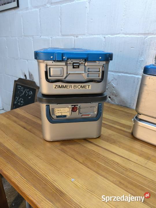 Pojemnik do wyjaławiania puszka do diatermi