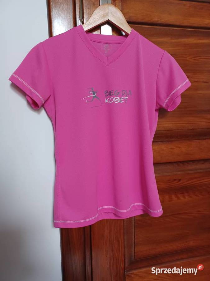 Koszulka sportowa tshirt różowa rozmiar 36S