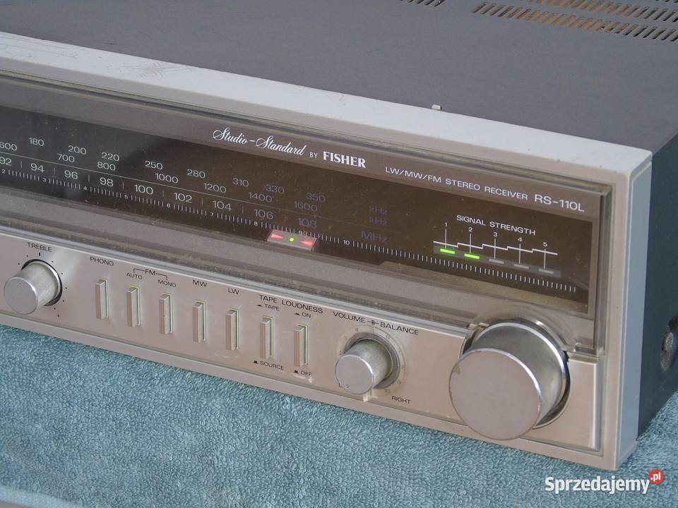 Amplituner Fisher RS110L Vintage WYSYŁKA Jasło