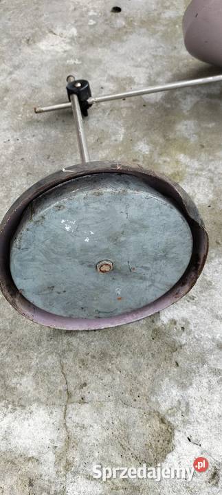 Lampa nożycowa na biurko lampka PRL Radom Poświętne