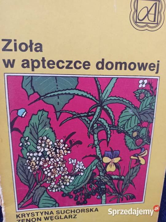 Zioła w apteczce domowej unikatowy książki miękka Warszawa