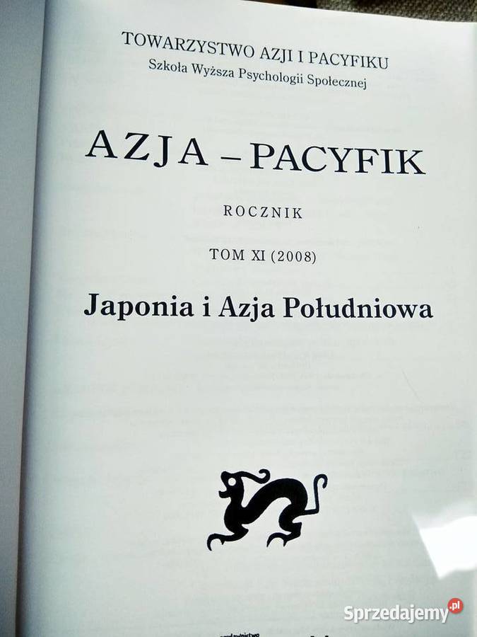 Prezenty książki Azja Pacyfik antykwariaty Warszawa