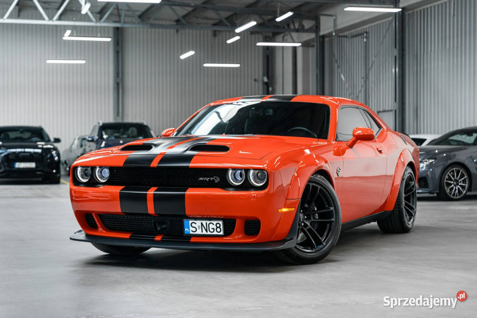 Dodge Challenger SRT Hellcat 62 V8 HEMI 717 elektrycznie ustawiane fotele Węgrzce