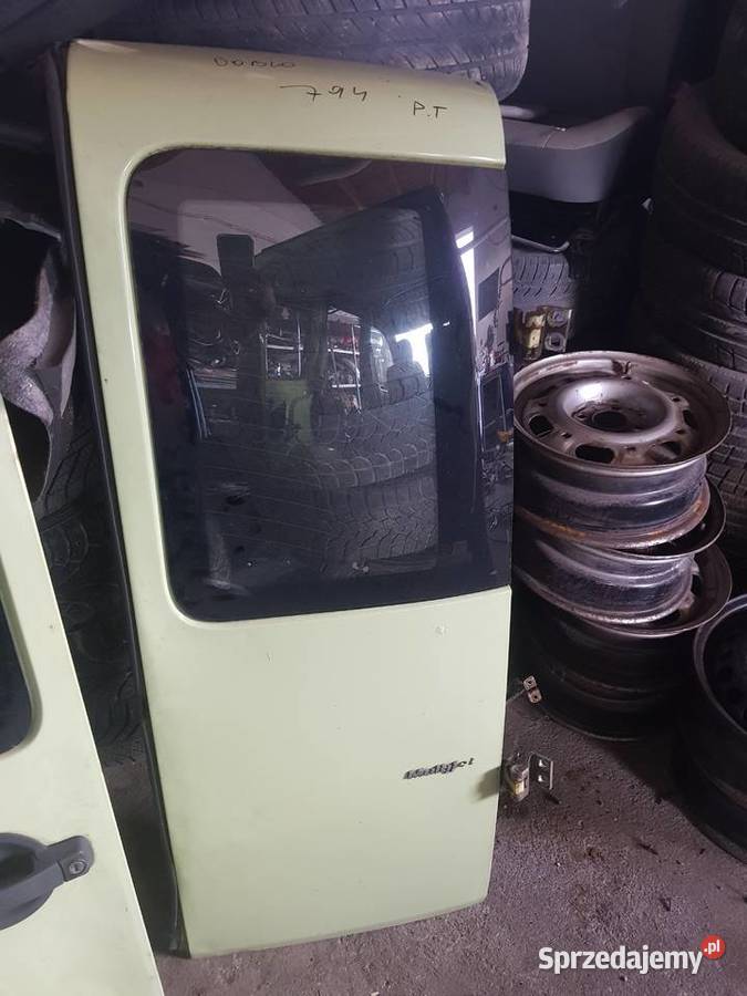 Drzwi Tylne Lewe Prawe Fiat Doblo 13 mjet 2004r osobowe Elbląg
