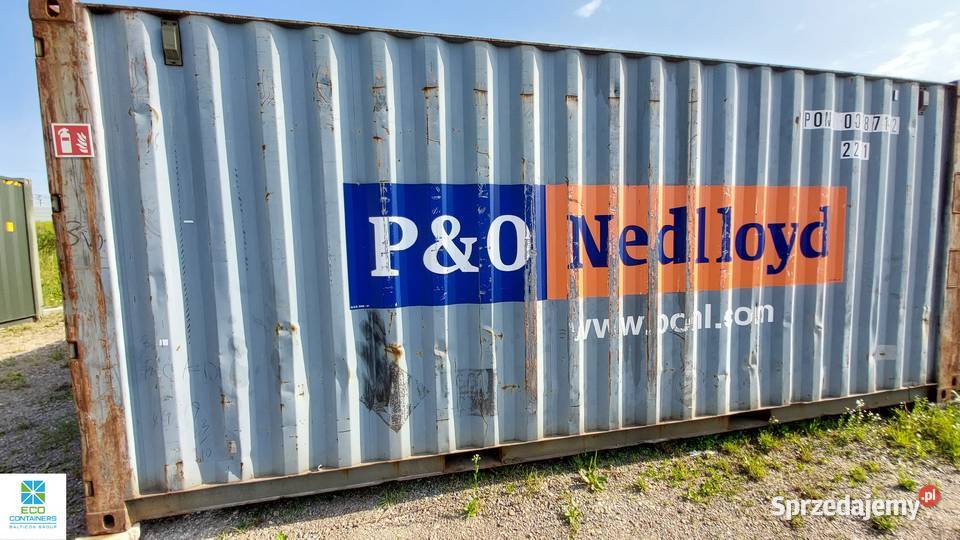 Kontener morski magazynowy 20DC 6m używany małopolskie
