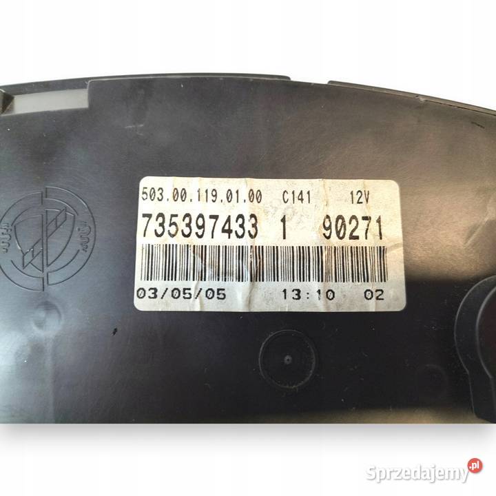 LICZNIK ZEGARY 735397433 Lancia Musa 13 16 19 Chełm