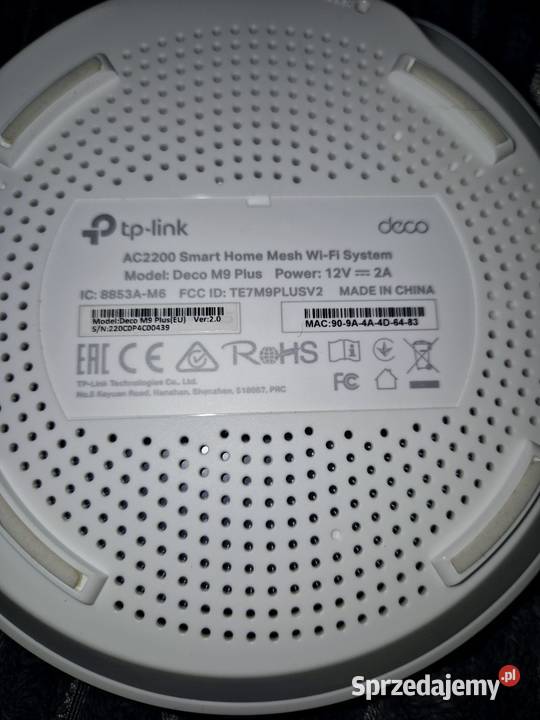 TP Link Deco M9 V2 3 lepsze M4 M5 ZigBee HA 1 Internet i komunikacja Rabka-Zdrój sprzedam