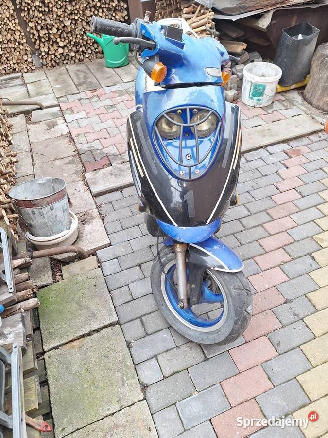 Skuter 50 przerobiony na 70 Chełm sprzedam