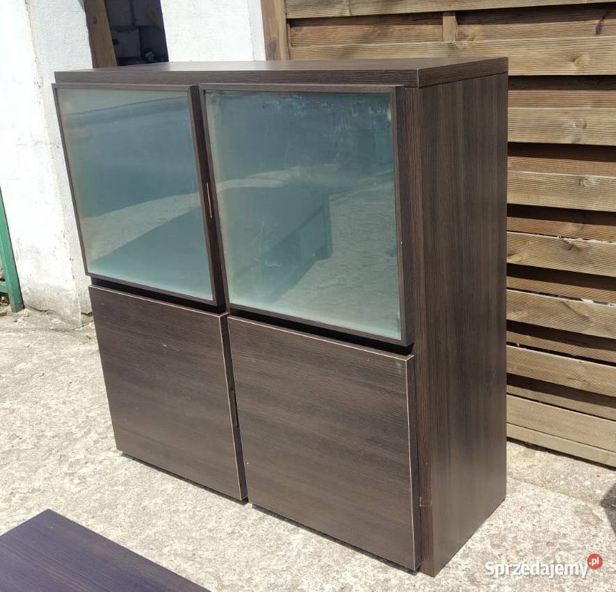 Komoda BRW Doors 4D witryna wenge Warszawa sprzedam