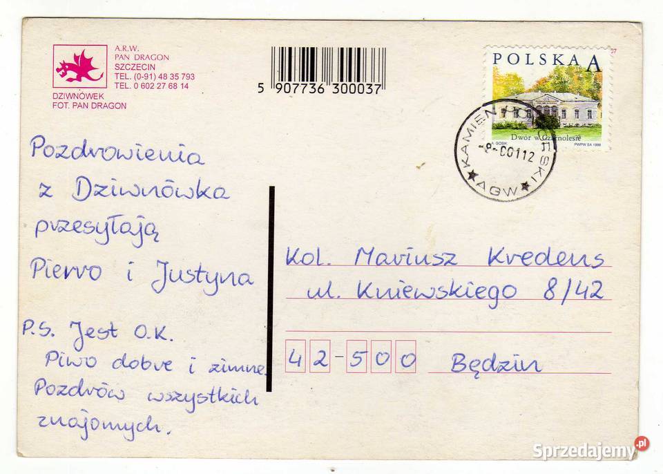 DZIWNÓWEK POCZTÓWKA WIELOWIDOKOWA Krynki