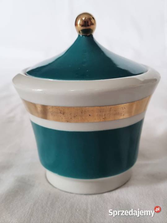 Porcelanowa cukiernica model Margaret Ćmielów wielokolorowy Warszawa