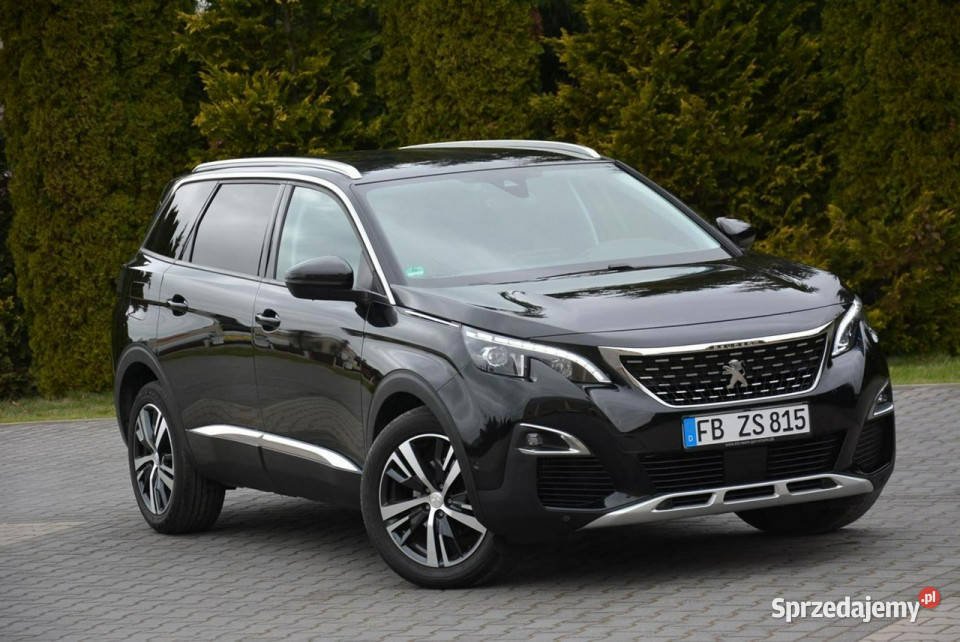Peugeot 5008 Radar ACC Skóry 7foteli Navi Kamera aluminiowe felgi Ostrów Mazowiecka sprzedam