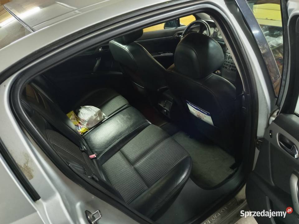 Peugeot 407 20 HDi el fotele połskóra 8 lat 140KM Samochody osobowe Biała Podlaska