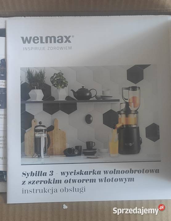 Wyciskarka wolnoobrotowa sybilla Gdańsk