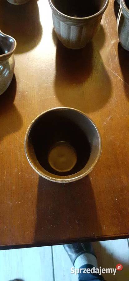 Ceramiczne naczynia zastawy Prusim
