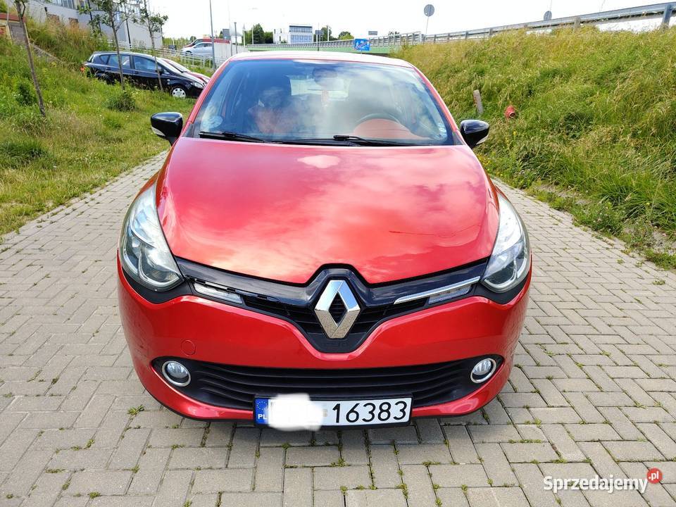 Renault Clio IV 2013r 09 tce welurowa tapicerka Clio Lublin