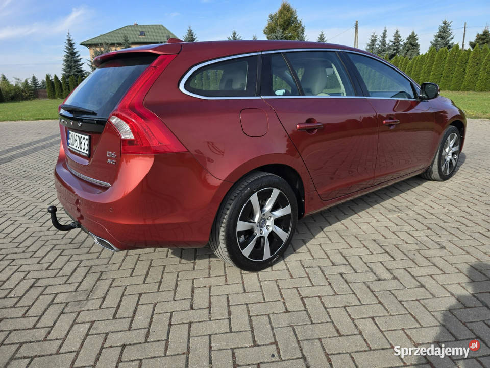 Volvo V60 24D6 HybrydaSkóryKolorowa NaviSuper Kutno
