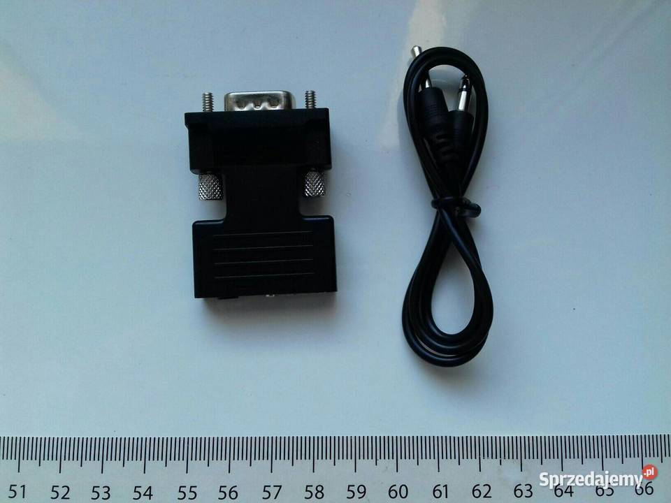 Konwenter sygnału z HDMI do VGA 1080pAudio DSub Bydgoszcz